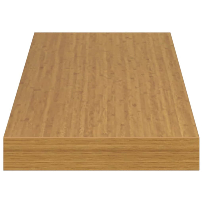 Raft de perete 2 pcs Bej 60 x 23,5 x 4 cm Lemn compozit - WALTI WALTI