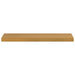 Raft de perete 2 pcs Bej 80 x 23,5 x 4 cm Lemn compozit - WALTI WALTI