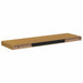 Raft de perete 2 pcs Bej 90 x 23,5 x 4 cm Lemn compozit - WALTI WALTI