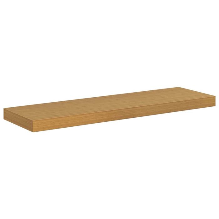Raft de perete 4 pcs Bej 90 x 23,5 x 4 cm Lemn compozit - WALTI WALTI