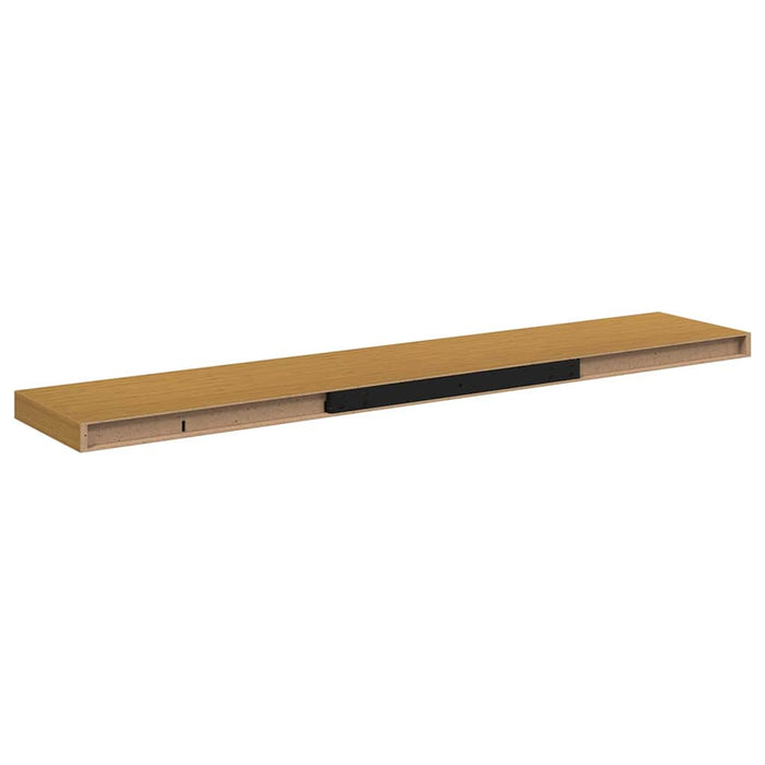 Raft de perete Pe perete Bej 120 x 23,5 x 4 cm Lemn compozit - WALTI WALTI