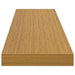 Raft de perete Pe perete Bej 120 x 23,5 x 4 cm Lemn compozit - WALTI WALTI