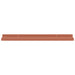 Raft de perete cu raft 2 pcs Roșu 60 x 9 x 3 cm Lemn compozit - WALTI WALTI