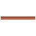 Raft de perete cu raft 2 pcs Roșu 100 x 9 x 3 cm Lemn compozit - WALTI WALTI