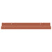 Raft de perete cu raft 4 pcs Roșu 40 x 9 x 3 cm Lemn compozit - WALTI WALTI