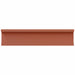 Raft de perete cu raft 4 pcs Roșu 40 x 9 x 3 cm Lemn compozit - WALTI WALTI