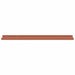 Raft de perete cu raft 4 pcs Roșu 80 x 9 x 3 cm Lemn compozit - WALTI WALTI