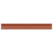 Raft de perete cu raft 4 pcs Roșu 80 x 9 x 3 cm Lemn compozit - WALTI WALTI