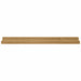 Raft de perete cu raft 2 pcs Maro 60 x 9 x 3 cm Lemn compozit - WALTI WALTI