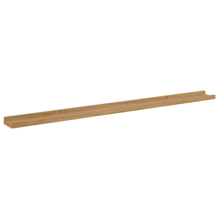 Raft de perete Montare pe perete 2 buc. Maro 115 x 9 x 3 cm WALTI