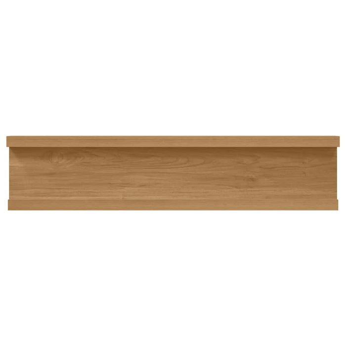 Raft de perete Montare pe perete 4 buc. Maro 40 x 9 x 3 cm WALTI