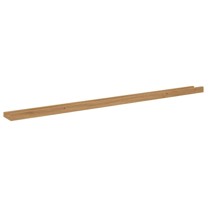 Raft de perete Montare pe perete 4 buc. Maro 115 x 9 x 3 cm WALTI