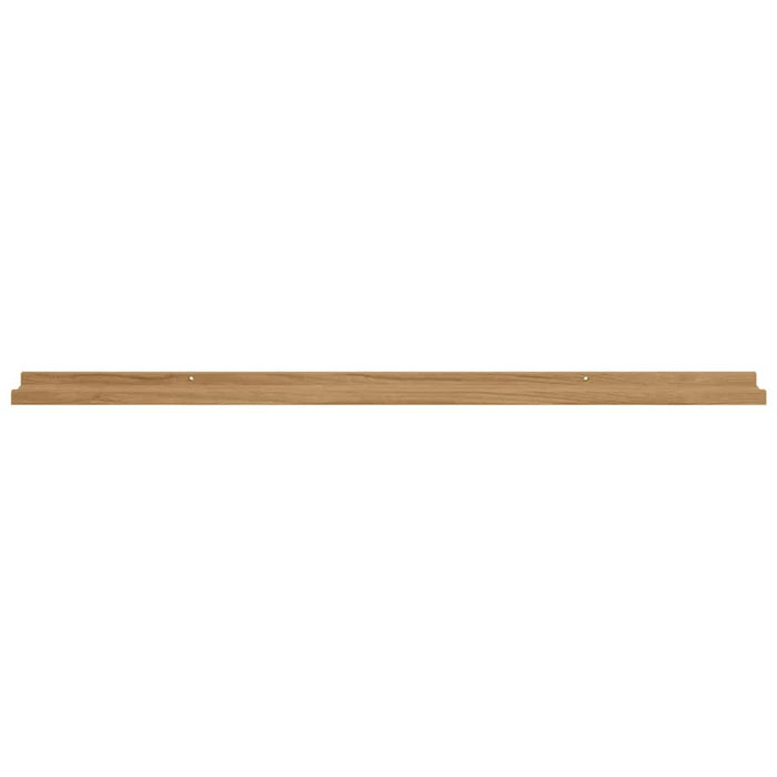 Raft de perete Montare pe perete 4 buc. Maro 115 x 9 x 3 cm WALTI