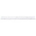 Raft de perete 4 pcs Marmură albă 60 x 9 x 3 cm Lemn compozit - WALTI WALTI
