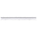 Raft de perete 4 pcs Marmură albă 100 x 9 x 3 cm Lemn compozit - WALTI WALTI