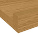 Raft de perete cu raft 2 pcs Bej 80 x 9 x 3 cm Lemn compozit - WALTI WALTI