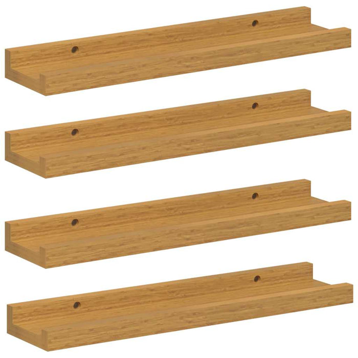 Raft de perete Montare pe perete 4 pcs Bej 40 x 9 x 3 cm WALTI
