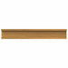 Raft de perete cu raft 4 pcs Bej 60 x 9 x 3 cm Lemn compozit - WALTI WALTI