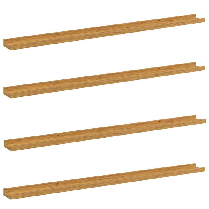 Raft de perete Montare pe perete 4 pcs Bej 115 x 9 x 3 cm WALTI