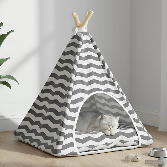 Încape pentru animale de companie cu pernă 50 x 50 x 60 cm - WALTI WALTI