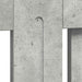 Capac pentru radiator Gri din beton 172 x 19 x 81,5 cm - WALTI WALTI