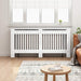 Capac pentru radiator Alb lucios 172 x 19 x 81,5 cm - WALTI WALTI