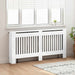 Capac pentru radiator Alb lucios 172 x 19 x 81,5 cm - WALTI WALTI