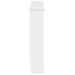 Capac pentru radiator Alb lucios 172 x 19 x 81,5 cm - WALTI WALTI