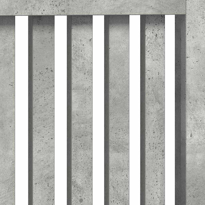 Capac pentru radiator Gri din beton 152 x 19 x 81,5 cm - WALTI WALTI