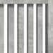 Capac pentru radiator Gri din beton 152 x 19 x 81,5 cm - WALTI WALTI