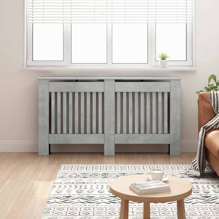 Capac pentru radiator Gri din beton 152 x 19 x 81,5 cm - WALTI WALTI