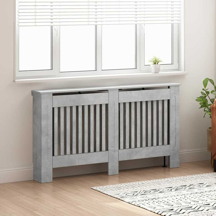 Capac pentru radiator Gri din beton 152 x 19 x 81,5 cm - WALTI WALTI