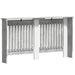 Capac pentru radiator Gri din beton 152 x 19 x 81,5 cm - WALTI WALTI