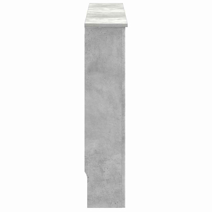 Capac pentru radiator Gri din beton 152 x 19 x 81,5 cm - WALTI WALTI