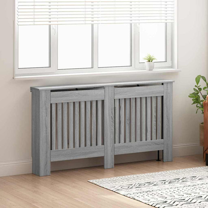Capac pentru radiator Gri Sonoma 152 x 19 x 81,5 cm - WALTI WALTI