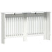 Capac pentru radiator Alb lucios 152 x 19 x 81,5 cm - WALTI WALTI