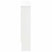 Capac pentru radiator Alb lucios 152 x 19 x 81,5 cm - WALTI WALTI