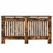 Capac pentru radiator Stejar fumuriu 152 x 19 x 81,5 cm - WALTI WALTI