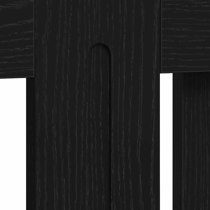 Capac pentru radiator Stejar Negru 152 x 19 x 81,5 cm - WALTI WALTI