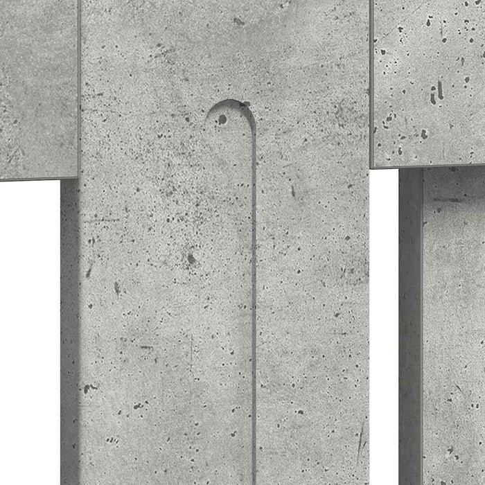 Capac pentru radiator Gri din beton 78 x 19 x 81,5 cm - WALTI WALTI