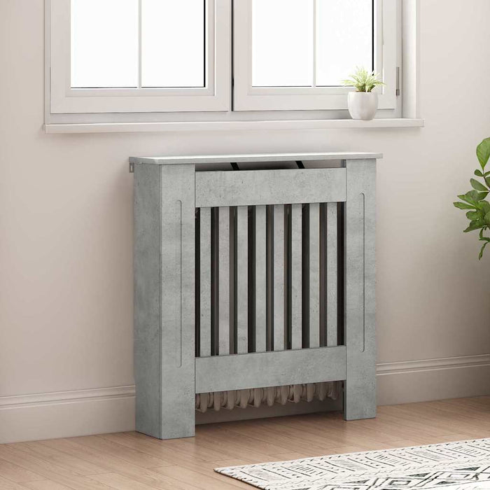 Capac pentru radiator Gri din beton 78 x 19 x 81,5 cm - WALTI WALTI