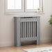 Capac pentru radiator Gri Sonoma 78 x 19 x 81,5 cm - WALTI WALTI