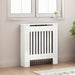 Capac pentru radiator Alb lucios 78 x 19 x 81,5 cm - WALTI WALTI