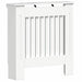 Capac pentru radiator Alb lucios 78 x 19 x 81,5 cm - WALTI WALTI