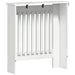 Capac pentru radiator Alb lucios 78 x 19 x 81,5 cm - WALTI WALTI