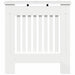 Capac pentru radiator Alb lucios 78 x 19 x 81,5 cm - WALTI WALTI