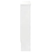 Capac pentru radiator Alb lucios 78 x 19 x 81,5 cm - WALTI WALTI