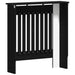 Capac pentru radiator Stejar Negru 78 x 19 x 81,5 cm - WALTI WALTI