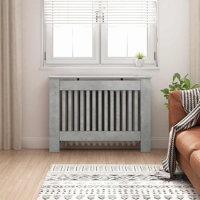 Capac pentru radiator Gri din beton 112 x 19 x 81,5 cm - WALTI WALTI