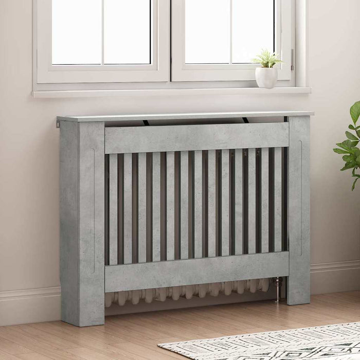 Capac pentru radiator Gri din beton 112 x 19 x 81,5 cm - WALTI WALTI